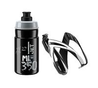 Elite Boire Bottle Jet Green Borraccia Unisex-Adulto, Multicolore, 350 ML