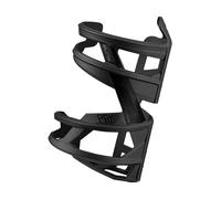 Elite Portaborraccia Prism Sinistro Materiale Riciclato Black Skin Soft Touch - Porta Borraccia Ciclismo Leggero Bici Strada MTB (Nero Opaco Sinistra)