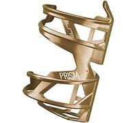 Elite Prism Left Portaborraccia in Carbonio Gold - Grafica Bianca - Leggero per Bici da Corsa e MTB