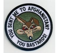 ELITE PROFESSIONAL SEAL OPERATOR Velkrö PATCH: YOU SEND ME TO AFGHANISTAN