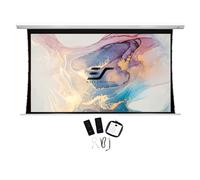 ELITE SCREENS schermo motorizzato Saker Tab Tension bianco 332 x 187 cm Vorl.-60 cm, 16:9 formato 150 pollici, MaxWhite FG panno, SKT150XHW2-E24