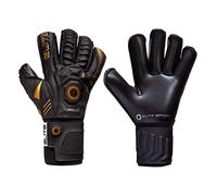 Elite Sports EL0000013 Guanti Sportivi da Portiere Elite con Pollice Avvolto e Lattice Resistente, 5 Protezioni per Dita Rimovibili per Un Maggiore Supporto