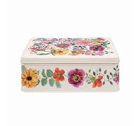Elite Tins Emma Bridgewater Garden Flowers - Barattolo rettangolare profondo, 195 x 154 x 75 mm