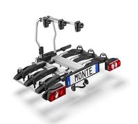 Elite99 Monte 3B, Portabici Unisex Adulto, Argento, Universale