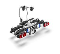 Elite99 Monte, Portabicicletta Unisex Adulto, Silver, Unica