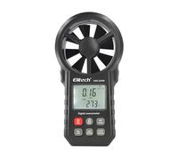 Elitech Anemometro Bluetooth Portatile ANE-200W - Misuratore di Vento Digitale con Temperatura ed Esportazione Dati via USB, Misura CFM/CMM, Ideale per Droni, Attività all'Aperto e HVAC