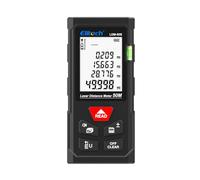 Elitech Distanziometro Laser Strumento di Misura Digitale da 165 Piedi con Precisione di ±2 mm, Modalità Area/Volume/Pythagoras, LCD Retroilluminato, 99 Registrazioni LDM-50S