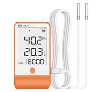 Elitech GSP-6 Registratore Registratore di Dati di Temperatura e Umidità per Catena del Freddo di Refrigerazione TEMP+HUMID