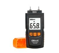 Elitech Misuratore di Umidità Digitale per Legno, Tester di Umidità per Legno Carta Bambù e Materiali da Costruzione, Precisione ± 2%, Sonda da 9,8 mm, Taratura Automatica, MOT-270W