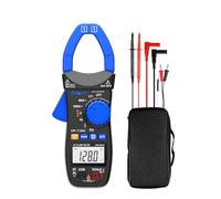 Elitech Pinza Amperometrica Digitale 1000A AC, True RMS 4000 Counts, Multimetro AC/DC 1000V con NCV, Misurazione di Resistenza Capacità Frequenza Temperatura per Elettrico e HVAC, CM-110AC