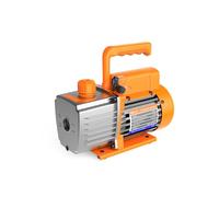 Elitech Pompa del Vuoto Condizionatori NVP-5 2L/S 1/3HP Pompa a Vuoto Rotante Monostadio per HVAC Raffreddamento Manutenzione Condizionatori Auto Compatibile con R32 R134a R410a