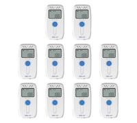 Elitech RC-4H Pro - Registratore dati di temperatura e umidità, riutilizzabile, USB, per PDF e CSV, 64.000 punti, da -40 a 85 °C, 0-100% RH, con software e allarme acustico, confezione da 10