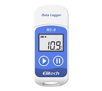 Elitech RC-5 Data Logger Temperatura Registratore di Dati Digitale con USB 32000 Punti Alta Precisione