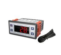 Elitech Regolatore di temperatura digitale STC-200+ termostato con modalità di raffreddamento/riscaldamento/allarme, ideale per frigorifero, congelatore, acquario, scaldabagno 220VAC