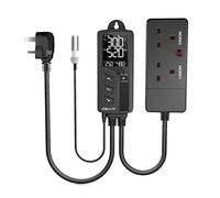 Elitech Regolatore di temperatura e umidità 220 V Termostato digitale pre-cablato umidificatore per serra piantare rettili Home brew Seeding Incubation (TH+WIFI)