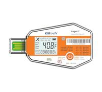 Elitech WHO PQS Certificated Temperature Data Logger 120Days con Sensore di Luce Registratore di Temperatura Monouso Report PDF USB Temperature Logger 16000 Punti LogEt1-30Pack