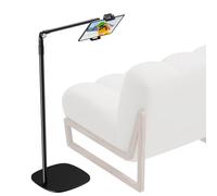 elitehood Supporto da pavimento per iPad, regolabile in altezza per tablet con base pesante, supporto Kinlde girevole a 360° per leggere a letto, adatto per iPad mini Air Pro, Galaxy Tab, Kindle e
