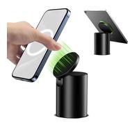 elitehood Supporto magnetico in alluminio resistente, per iPhone, Kindle, iPad, tablet da 4 a 11 pollici, supporto regolabile per telefono cellulare da scrivania, accessori da scrivania per computer e
