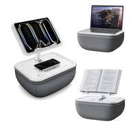 elitehood Supporto per cuscino per iPad, supporto per tablet con angolo regolabile, morbido supporto per iPad da letto, compatibile con laptop, MacBook, iPad Pro Air Mini, Kindle, libri e tablet da