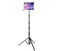 Elitehood, Supporto per iPad con altezza regolabile e treppiede ruotabile a 360°,per iPad mini, iPad Air, iPad Pro e tutti i tablet da 7,9 a 11,9"