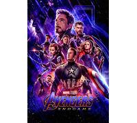 ELITEPRINT Poster classico del film Marvel Avengers Endgame, formato A3, su materiale stampato da 250 g/m²