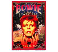 ELITEPRINT Poster vintage con David Bowie Zigdy StarDust, concerto rock & roll, formato A3, stampa su materiale 250 g/m², riproduzione artistica da parete