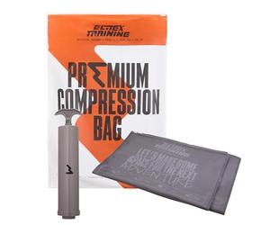 Elitex Training Borsa a compressione 50 x 70 cm con pompa manuale - Confezione da 2 pezzi | Riduce il volume fino al 60% | Borse riutilizzabili ed ermetiche per viaggi, zaini e sport