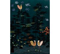 Élitis Carta da parati panoramica Jardin Imaginaire - TP 325 01