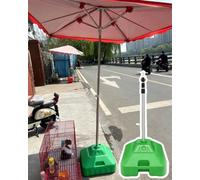 Elitix Pali per Telo Vele Ombreggianti Aste di Prolunga per Il Supporto di Coperture Retrattili con Base, Vela Ombreggiante da Esterno per Installazione su Cemento(Green/1 Pack,400CM/13.1FT/60KG)