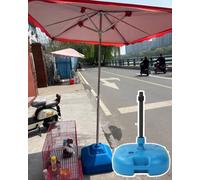 Elitix Pali per Telo Vele Ombreggianti Aste di Prolunga per Il Supporto di Coperture Retrattili con Base, Vela Ombreggiante da Esterno per Installazione su Cemento(Blue/1 Pack,300CM/9.8FT/40KG)
