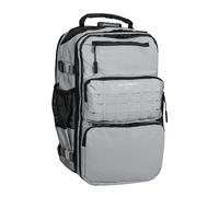 ELITRAINX - Zaino Tattico da 45L PRO Resistente alla Pioggia con Scomparto Termico, Scomparto per Scarpe, Chiusura di Sicurezza, Cerniere Sigillate, Scomparto Portatile by Elitex Training, grigio, L