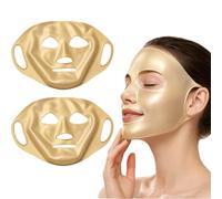 Elitzia Copertura per maschera facciale in silicone riutilizzabile 3D con passanti antiscivolo per le orecchie per multi-tasking regolabile maschera facciale booster per idratazione assorbimento casa