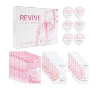 Elitzia facciale a bolla di ossigeno utilizza kit di rianimazione facciale reboot kit per migliorare la vitalità della pelle e ridurre 6 gel di base 6 fagioli 6 sieri 6 maschere ETDMASK5 (Revive)