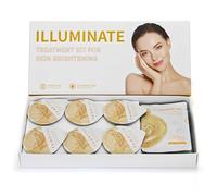 Elitzia Kit di riavvio per illuminazione viso bolle di ossigeno per il viso, materiali di consumo per migliorare la pigmentazione e la rigenerazione della pelle, 6 primer gel 6 soia etere ETDGEL6