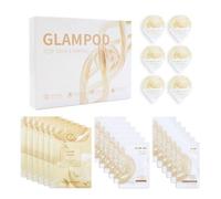 Elitzia Macchina per bolle di ossigeno con kit Glam Face Restart Kit per la compattezza della pelle e la rimozione naturale dell'ossigeno e l'assorbimento di 6 creme base gel 6 manicotti 6 siero