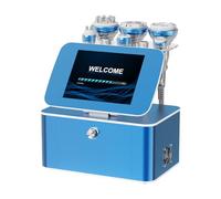 Elitzia Macchina per cavitazione 30K 6 in 1 Macchina per scolpire il corpo Professionale Salone di bellezza SPA Skin Lift Bruciare i grassi Vuoto EMS & EL Massaggiatore a radiofrequenza Multipolare