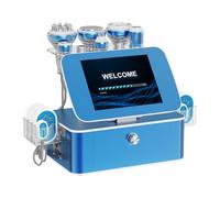 Elitzia Professionale 7 in 1 Body Sculpting Machine 40K Cavitazione Fat Burning Body Slimming Sculpting Skin Lift RF&Bio Caldo e Freddo Vuoto Cavitazione Lipo Laser 650nm 5mw Salone di Bellezza SPA