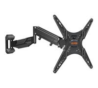 ELIVED Staffa a parete per TV Braccio a molla a gas regolabile in altezza, supporto a parete per la maggior parte dei televisori da 23-55 pollici con VESA 100x100mm-400x400mm fino a 25KG