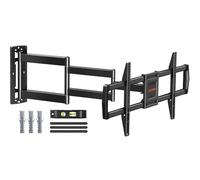 ELIVED Staffa da parete per TV a braccio lungo 762 mm per la maggior parte dei televisori da 42-75 pollici, supporto per TV ad angolo di estensione lunga, staffa di montaggio a parete girevole e