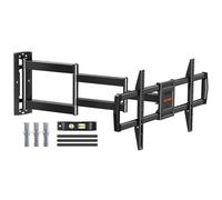 ELIVED Supporto da parete per TV a braccio lungo con 962 mm per TV Most 42-75 pollici, Full Motion TV Mount swivelling and Tilting, Holds up to 45 kg. Supporto TV Max VESA 600 x 400 mm EV3038