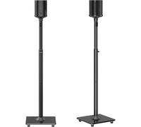 ELIVED Supporto per altoparlanti Sonos One, One SL, Play: 1, Era 100 altezza regolabile 86,8-110,3 cm, supporto per casse, 1 paio, EV5024