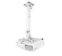 ELIX Supporto da soffitto adatto per proiettori Epson - premontato su misura per diversi modelli, garantisce una vestibilità precisa e un facile montaggio (Per Epson EB-E20)