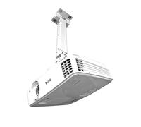 ELIX Supporto da soffitto per proiettore Benq LW500 MW732 MX731 LH550, perfettamente preparato, montaggio preciso, adatto per installazioni scolastiche (Per BenQ LW500 MW732 MX731 LH550)