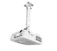 ELIX Supporto da soffitto per proiettore Epson EB-2250U, pronto per il montaggio diretto, sistema a 3 punti, montaggio sicuro per sale conferenze, attività scolastiche e applicazioni aziendali
