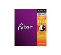 Elixir 11027 Nanoweb 11-52 Corde Chitarra Acustica