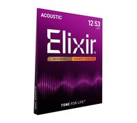 ELIXIR 11052 NANOWEB CORDIERA PER CHITARRA ACUSTICA IN BRONZO 012/053