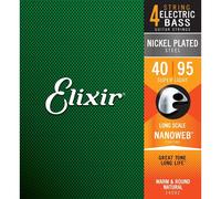 Elixir 14002 Nanoweb Super Light 040/095 Muta per Basso Elettrico Nickel Plat...