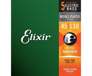 ELIXIR 14202 Nanoweb Light Long Scale Bass 5 string