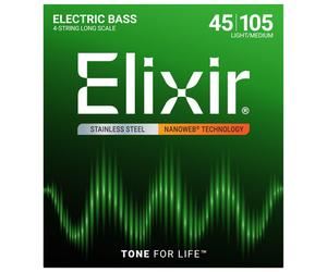 Elixir 14677 Stainless Steel L/M Bass