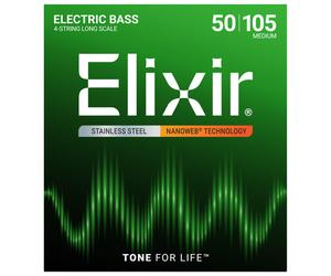 Elixir 14702 Stainless Steel Med.Bass